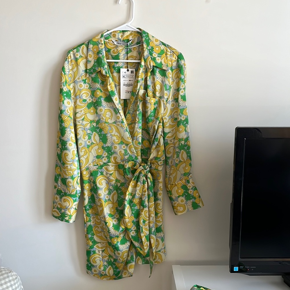 Zara Wrap Dress and Headband